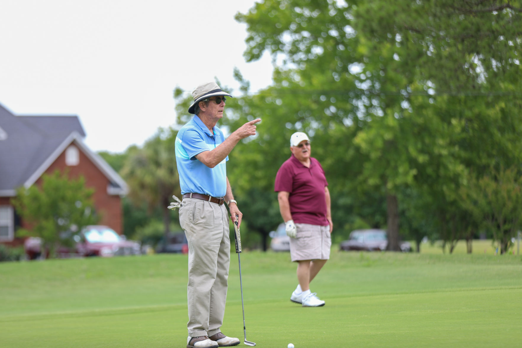 COVID-19 images Tuesday in Florence (Golf Edition)